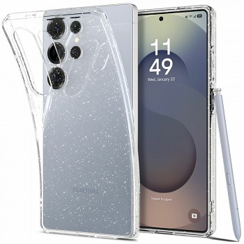 Zadní kryt SPIGEN Liquid Crystal ACS08950 pro Samsung Galaxy S25 Ultra Glitter Crystal