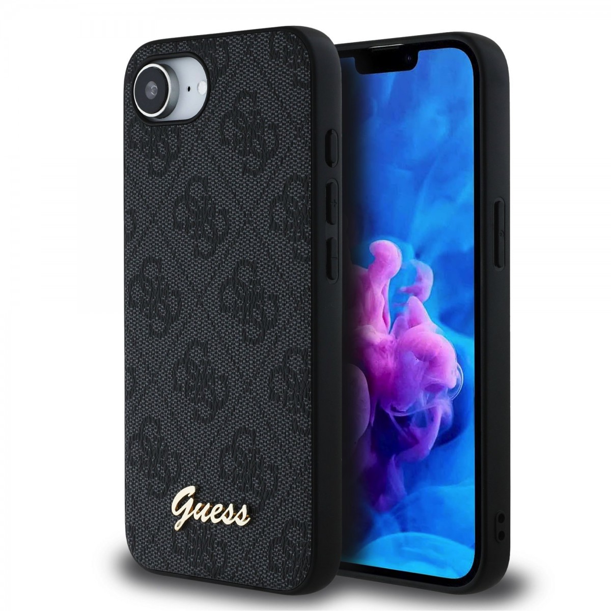 Levně Zadní kryt Guess 4G pro iPhone 16e Grey
