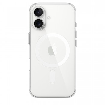 Zadní kryt MA6A4ZM/A Apple Clear MagSafe pro iPhone 16 Transparent