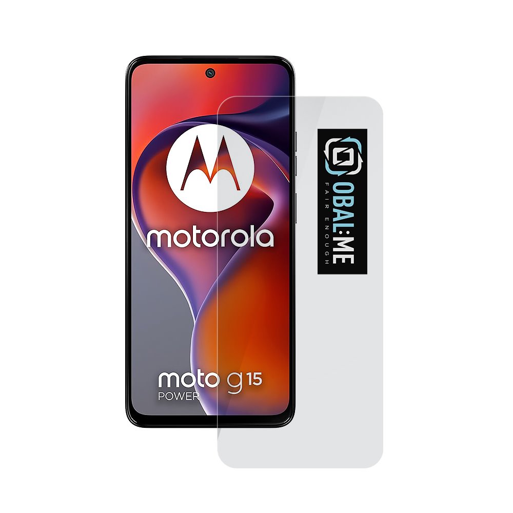 Levně Tvrzené sklo OBAL:ME 2.5D pro Motorola G15-G15 Power Clear