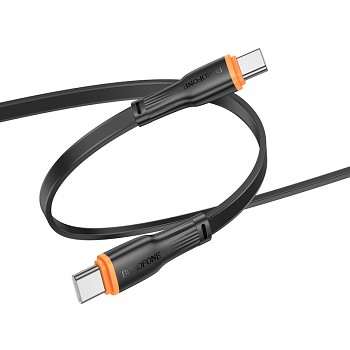 Datový kabel Borofone BX118 Esplendido USB-C - USB-C 60W 3A 1m black