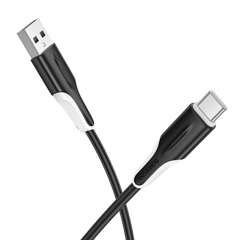 Datový kabel Borofone Cable BX119 New USB-A - USB-C 3A 1m black