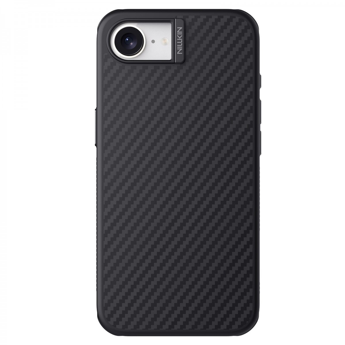 Levně Zadní kryt Nillkin Synthetic Fiber PRO Magnetic pro Apple iPhone 16e Black