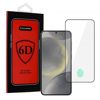 Tvrzené sklo Tel Protect Full Glue 6D pro SAMSUNG GALAXY S25 EDGE BLACK