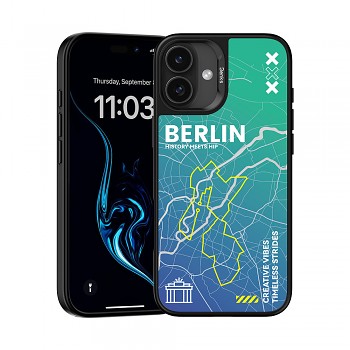 Zadní kryt Benks Dynamic City Berlin pro iPhone 16