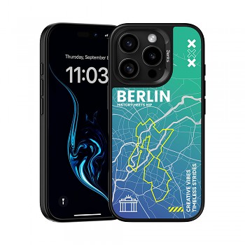 Zadní kryt Benks Dynamic City Berlin pro iPhone 16 Pro Max