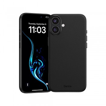Zadní kryt Benks Magnetic Vita Pro Silicone pro iPhone 16 black