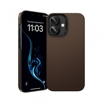 Zadní kryt Benks Magnetic Armor Tint Kevlar 1000D (S063) pro iPhone 16 gold