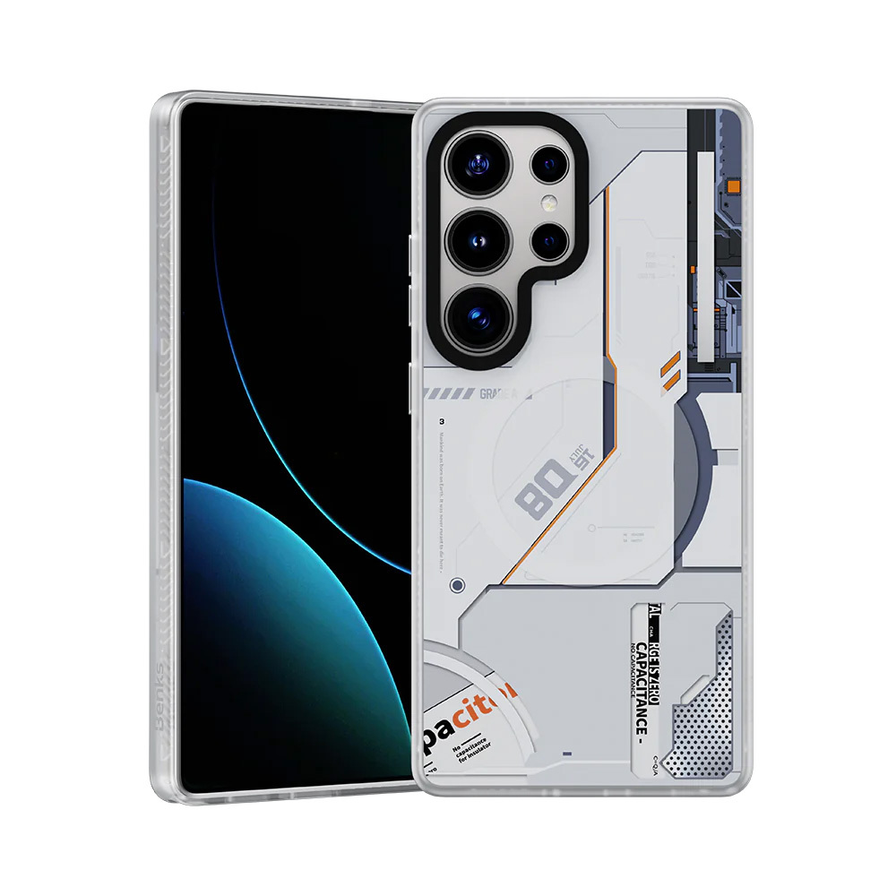 Levně Zadní kryt Benks Dynamic Magnetic Mecha (D045) pro Samsung Galaxy S25 Ultra white