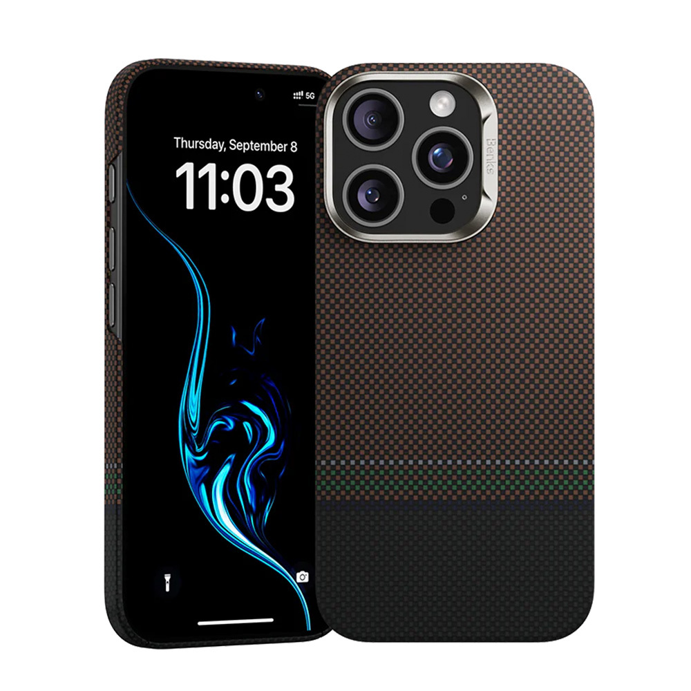 Levně Zadní kryt Benks Magnetic Armor Air Prestige Kevlar 600D (G065) pro iPhone 16 Pro