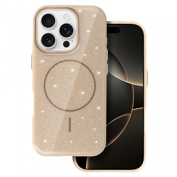 Zadní kryt Magsafe Slim Shiny pro iPhone 14 Pro Max gold