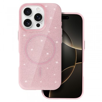 Zadní kryt Magsafe Slim Shiny pro iPhone 15 Pro light pink