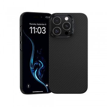Zadní kryt Benks Magnetic Armor Air Kevlar PC Frame 600D (D066) pro iPhone 16 Pro Max black