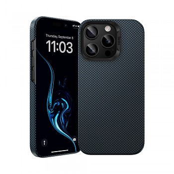 Zadní kryt Benks Magnetic Armor Tint Kevlar 1000D (S065) pro iPhone 16 Pro blue