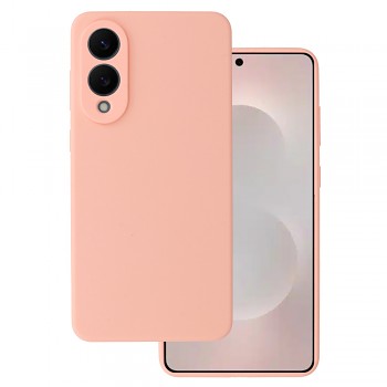 Zadní kryt Silicone Lite pro Samsung Galaxy S25 Edge peach