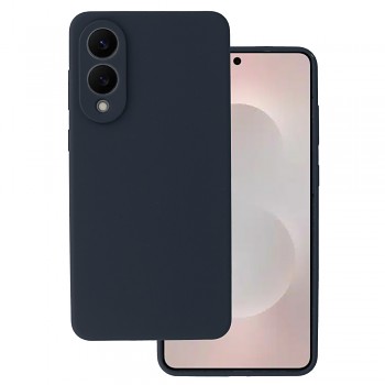 Zadní kryt Silicone Lite pro Samsung Galaxy S25 Edge navy