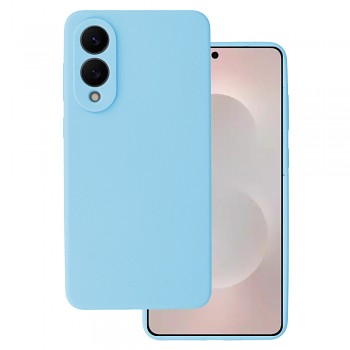 Zadní kryt Silicone Lite pro Samsung Galaxy S25 Edge light blue