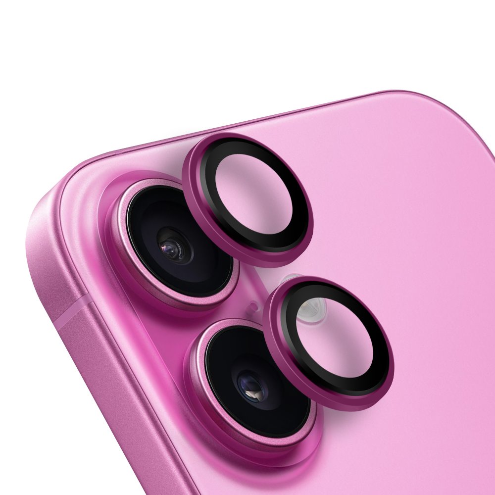 Levně Ochrana čoček OBAL:ME pro Apple iPhone 16-16 Plus Pink