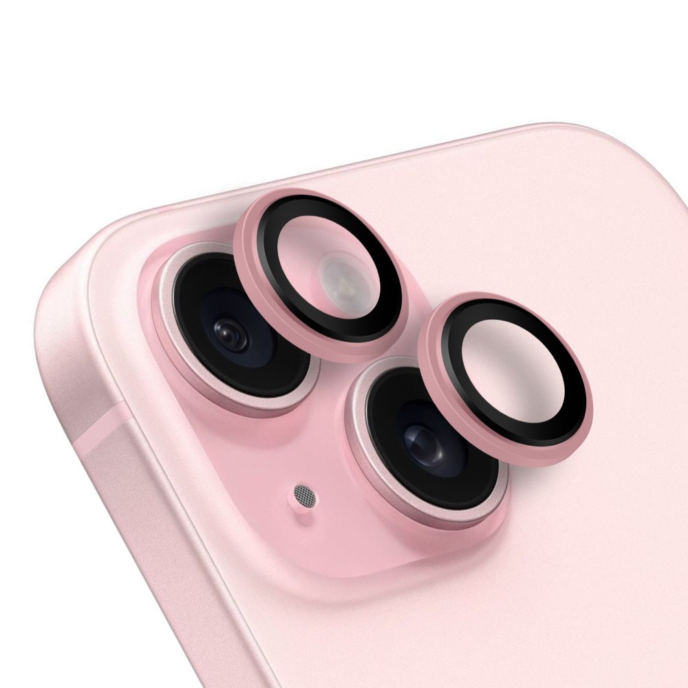 Levně Ochrana čoček OBAL:ME pro Apple iPhone 15-15 Plus Pink