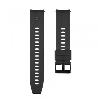Silikonový řemínek Tactical Quick Release 20mm Black