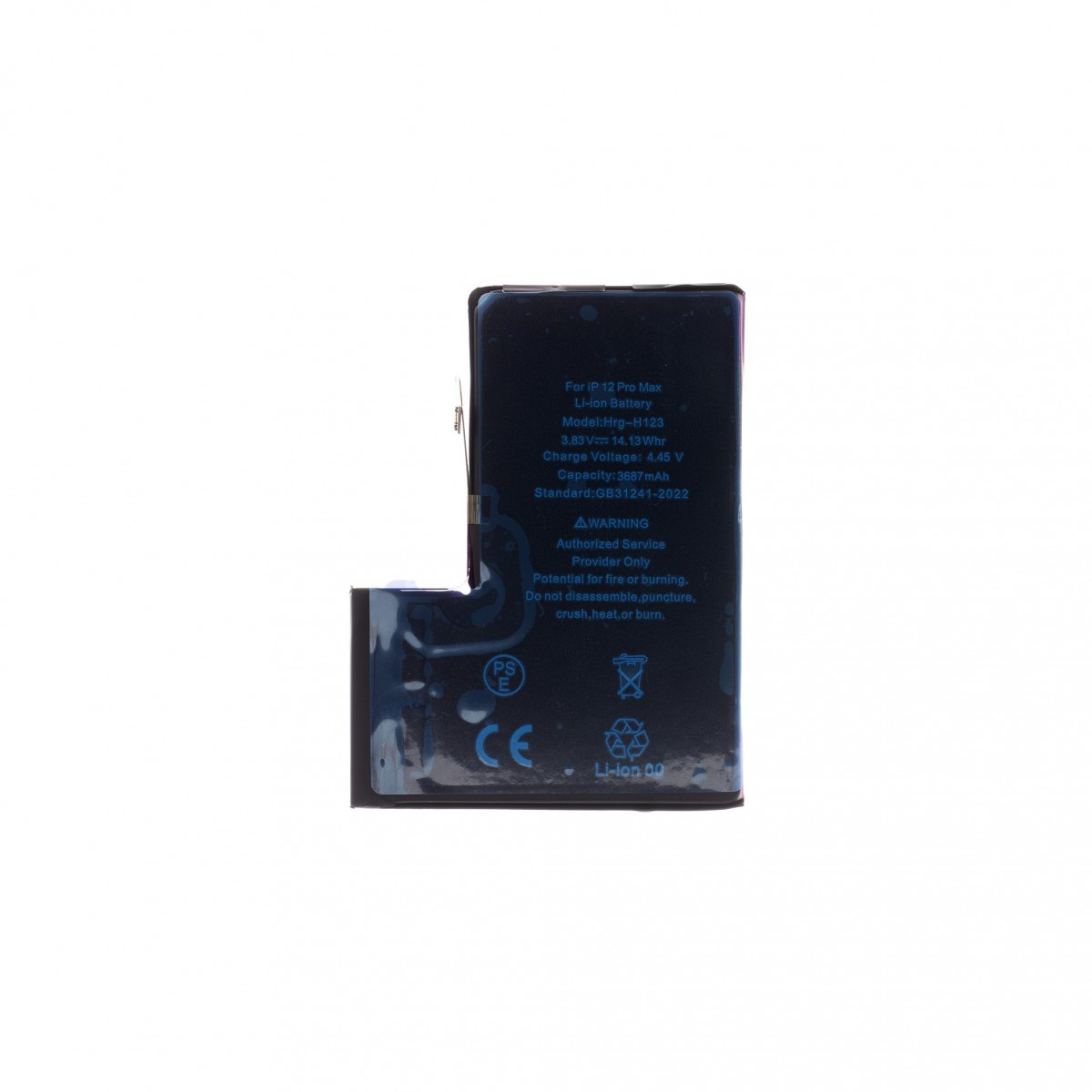 Levně Baterie pro iPhone 12 Pro Max 3687mAh Li-Ion Resetted (Bulk)