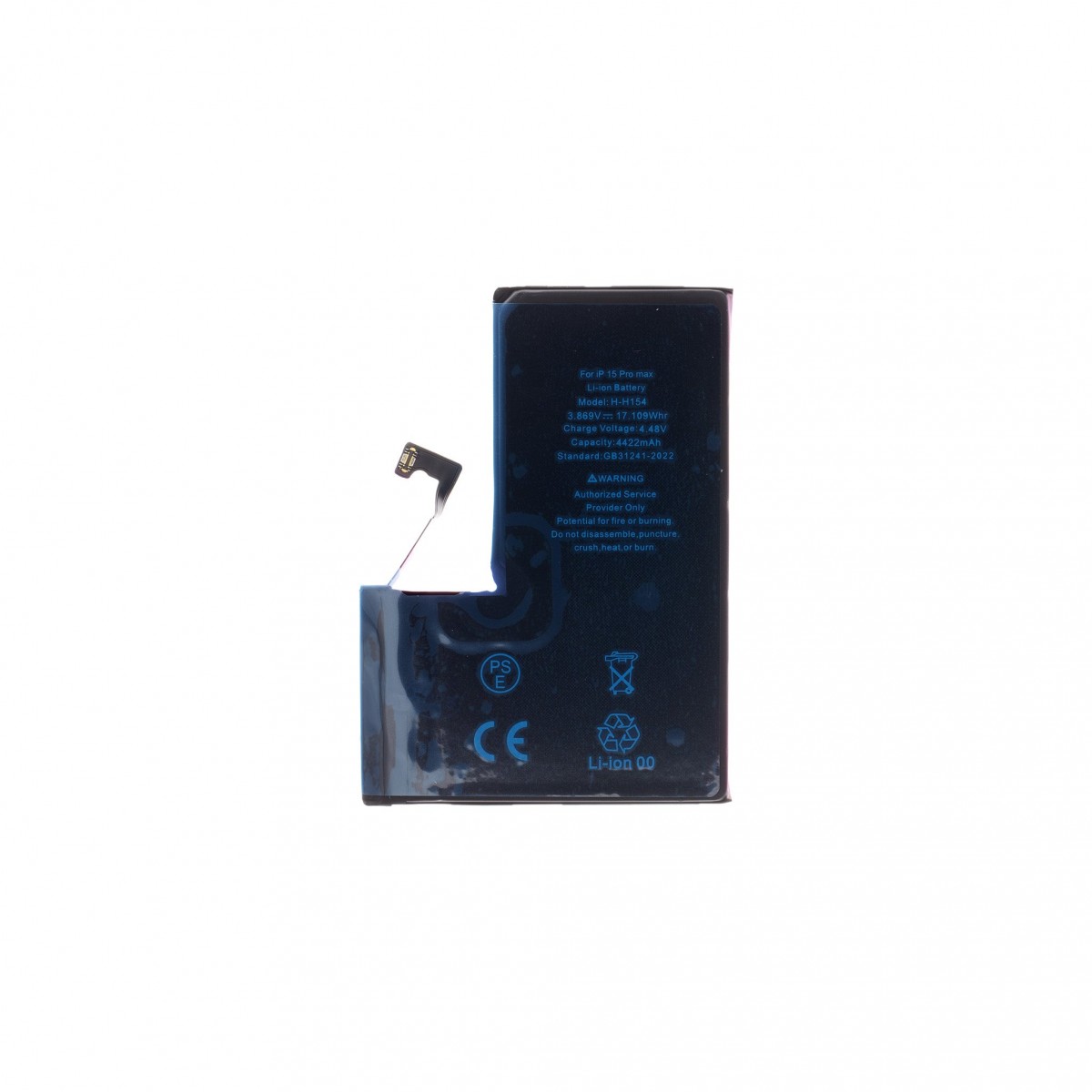 Levně Baterie pro iPhone 15 Pro Max 4422mAh Li-Ion Resetted (Bulk)