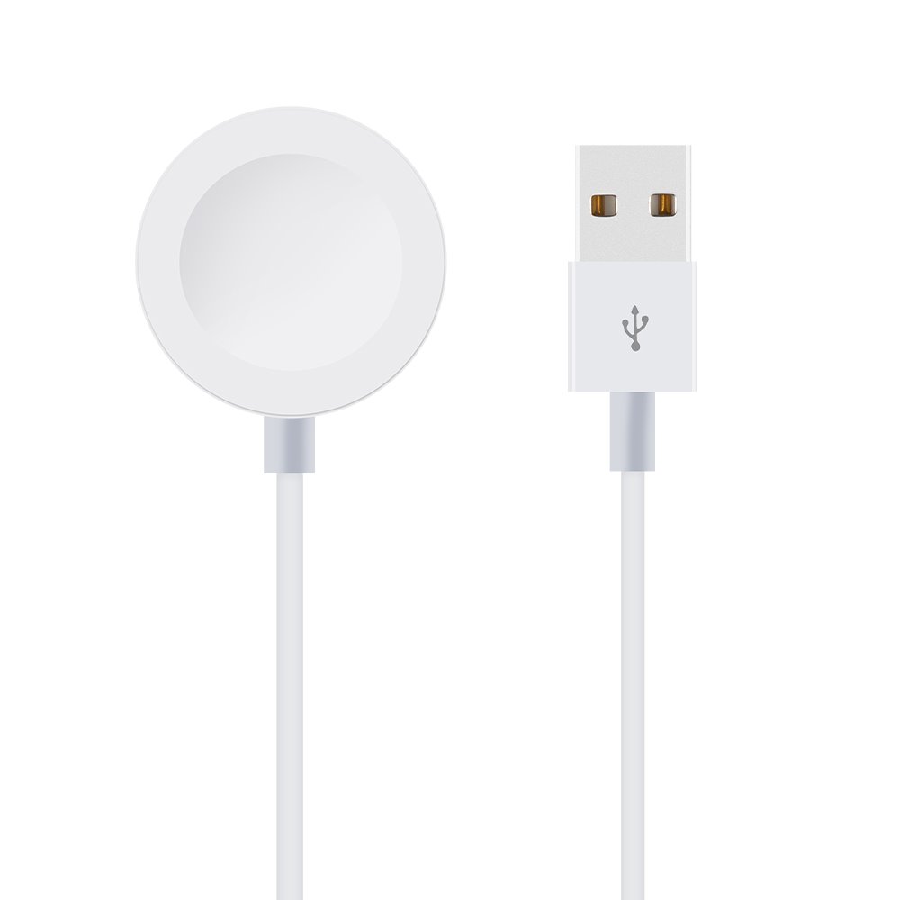 Levně Nabíjecí kabel OBAL:ME pro Apple Watch USB-A White