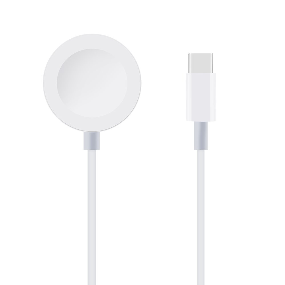 Levně Nabíjecí kabel OBAL:ME pro Apple Watch USB-C White
