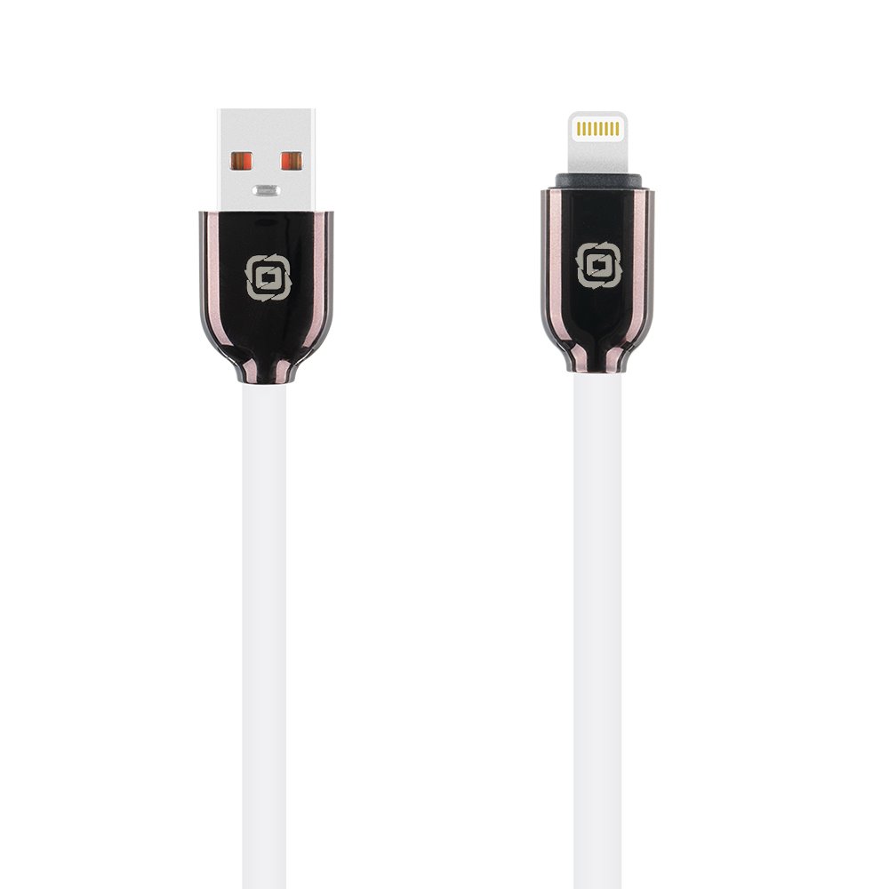 Levně Datový kabel OBAL:ME Sleek USB-A - Lightning White