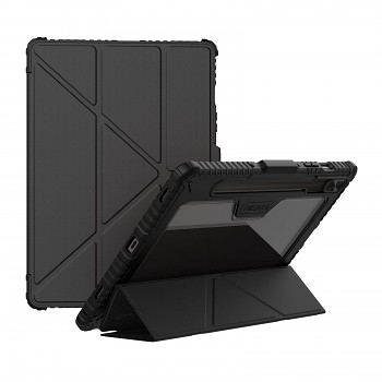 Pouzdro Nillkin Bumper PRO Protective Stand Multi-angle pro Samsung Galaxy Tab S10 FE Black