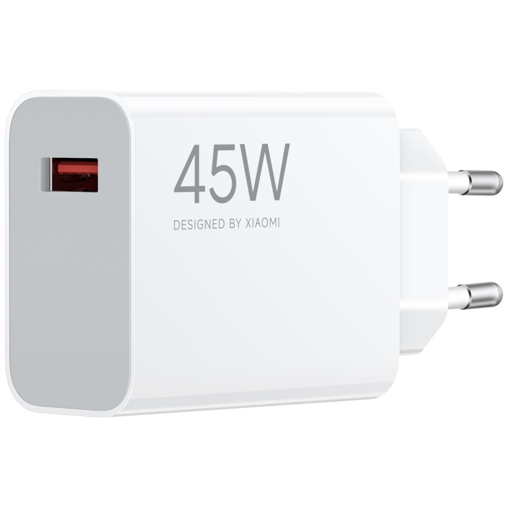 Levně Adaptér Xiaomi MDY-17-EF USB-A 45W White (Bulk)