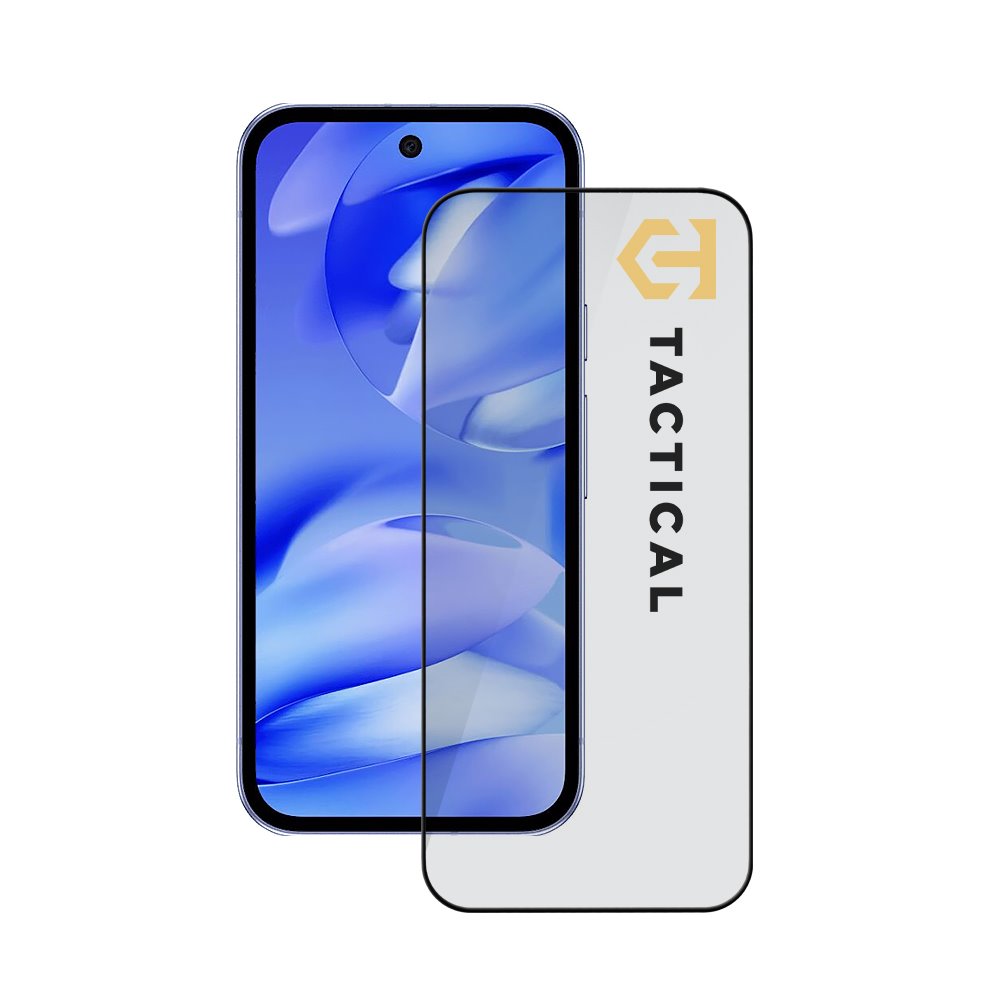 Levně Tvrzené sklo Tactical Glass Shield 5D pro Google Pixel 9a Black