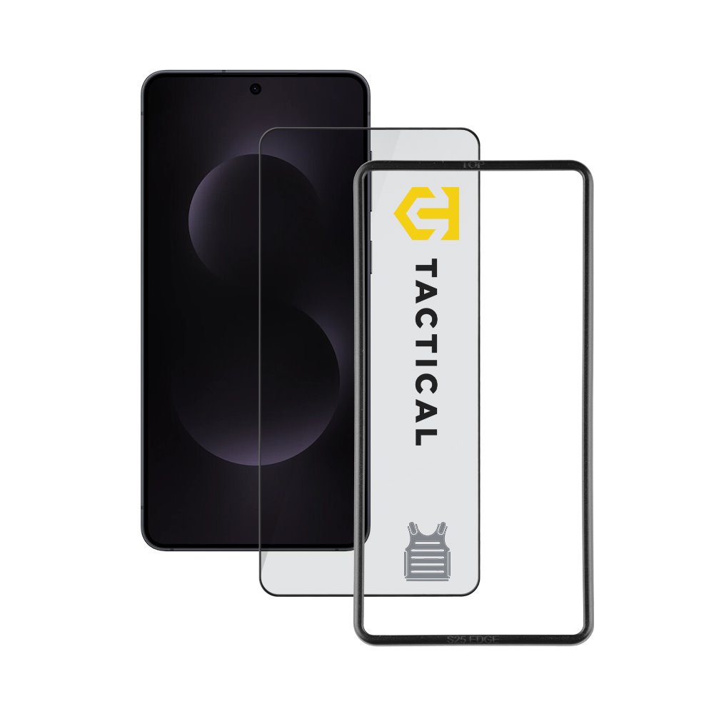 Levně Tvrzené sklo Tactical Glass Impact Armour pro Samsung Galaxy S25 Edge