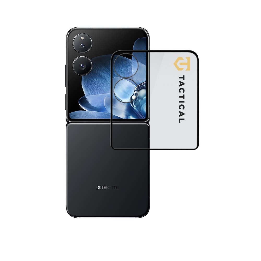 Levně Tvrzené sklo Tactical Glass Shield 5D pro Xiaomi Mix Flip Black