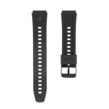 Silikonový řemínek Tactical Quick Release 18mm Black