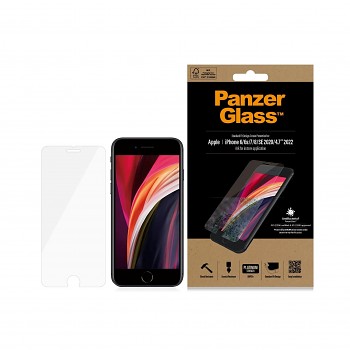 Tvrzené sklo PanzerGlass SF pro Apple iPhone SE 2020-2022-6-7-8 Clear