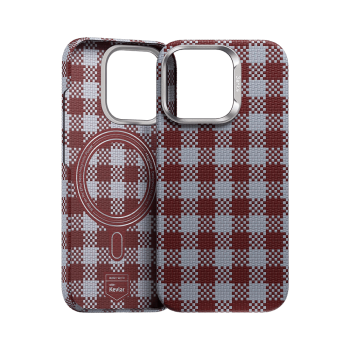 Zadní kryt Benks Magnetic Armor Vichy Kevlar (RF66) pro iPhone 16 Pro Max red