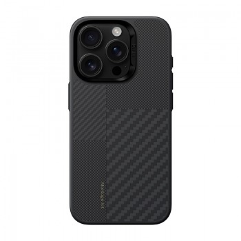 Zadní kryt Benks Montage Magnetic Armor Pro Kevlar Metal Frame 600D+1500D (MA61) pro iPhone 15 Pro black