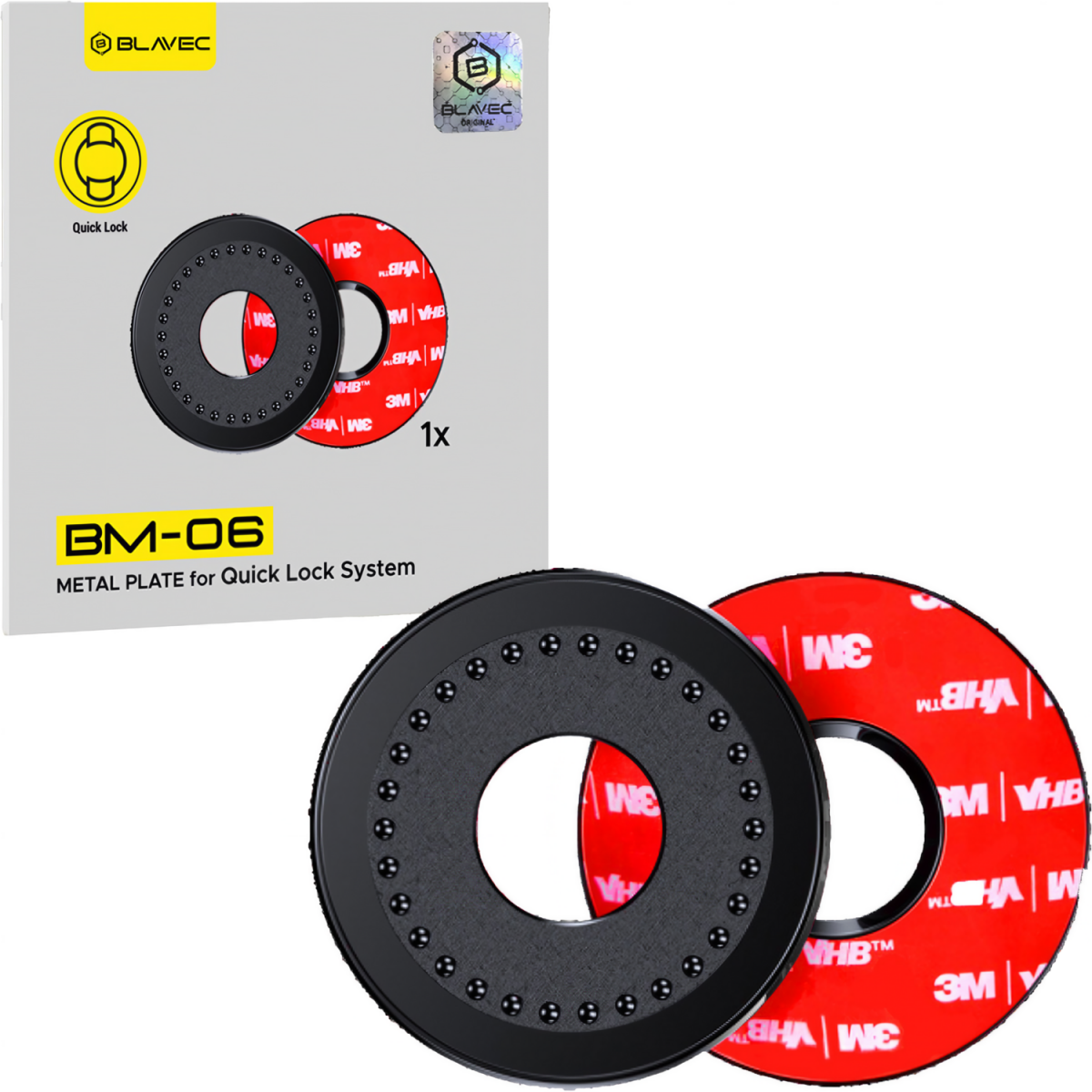 Levně Žeton Blavec BM-06 Quick Lock černý