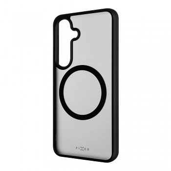 Zadní kryt FIXED MagMisty s podporou Magsafe pro Samsung Galaxy S25, černý