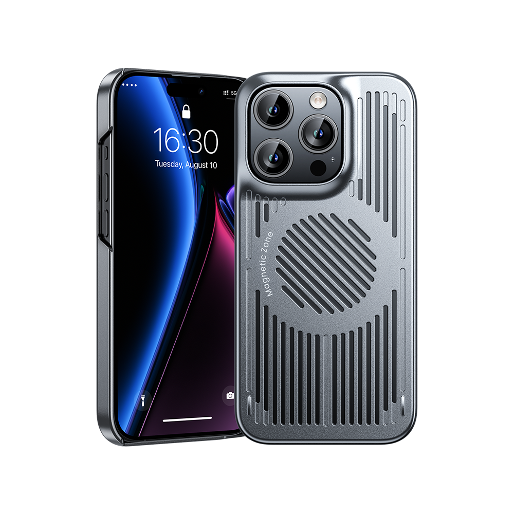 Levně Zadní kryt Benks Magnetic Biliz Cooling (0057) pro iPhone 14 Pro grey