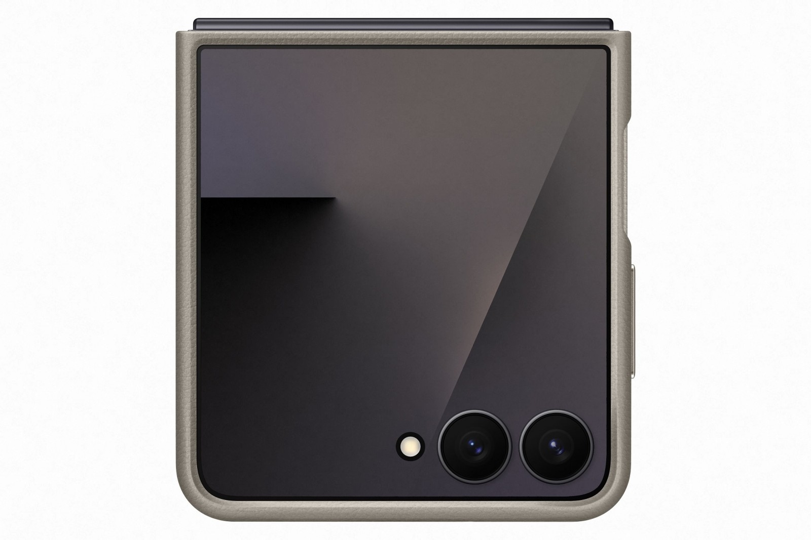 Levně Zadní kryt EF-VF766PJE Samsung KindSuit pro Galaxy Z Flip 7 Taupe