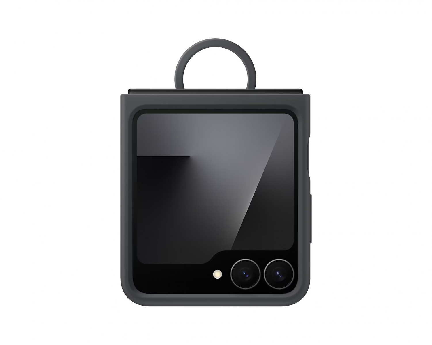 Levně Zadní kryt EF-PF741TBE Samsung s Kroužkem pro Galaxy Z Flip 7 FE Black