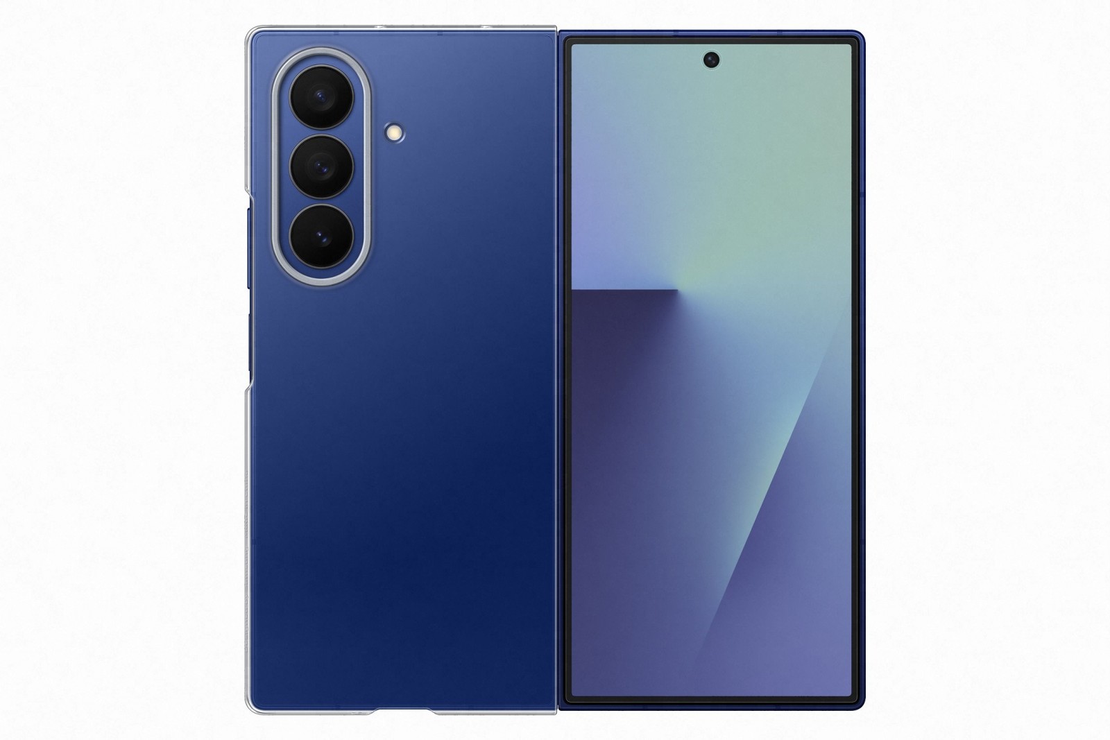 Levně Zadní kryt EF-AF966CTE Samsung Clear pro Galaxy Z Fold 7 Transparent