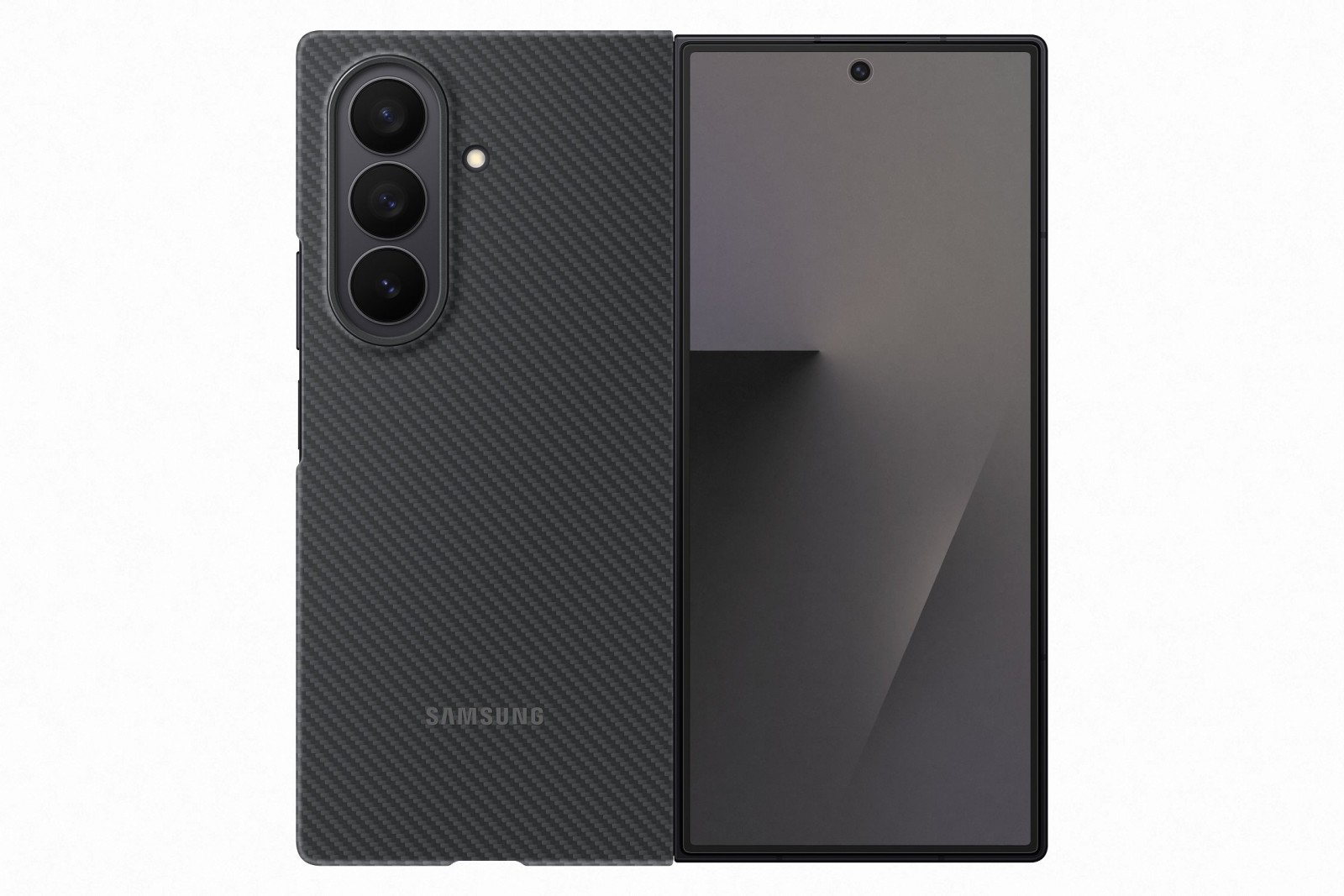 Levně Zadní kryt EF-XF966SBE Samsung Carbon pro Galaxy Z Fold 7 Black