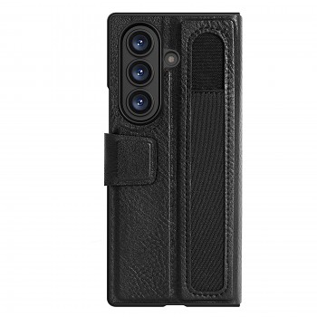 Knížkové pouzdro Nillkin Aoge pro Samsung Galaxy Z Fold 7 Black