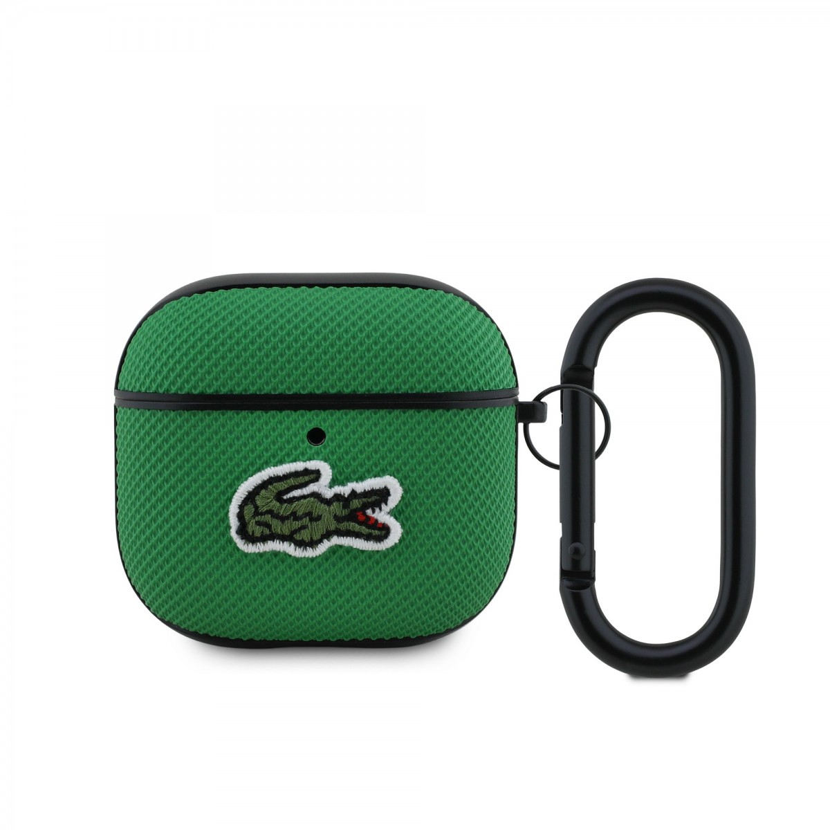 Levně Pouzdro Lacoste Petit Pique Croc Logo Patch pro AirPods 4 Green