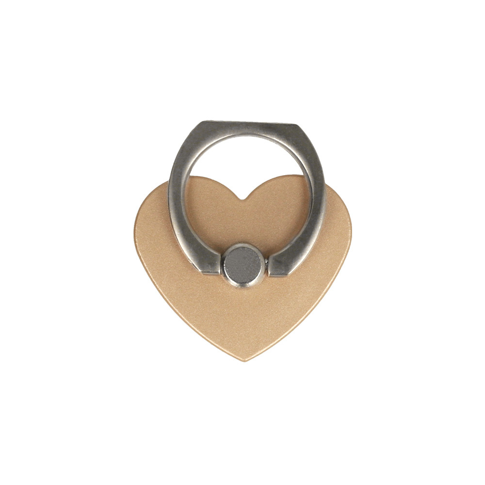 Prsten - držák HEART - Gold