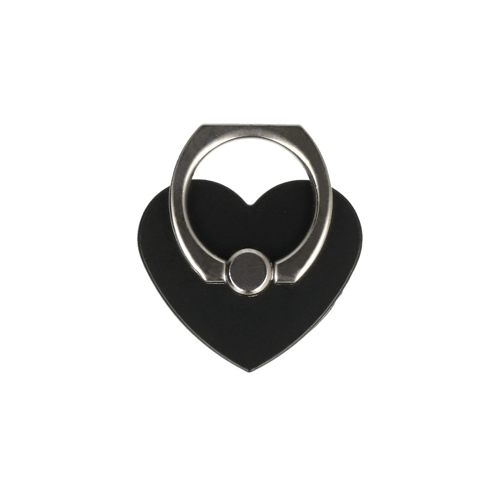 Prsten - držák HEART - Black