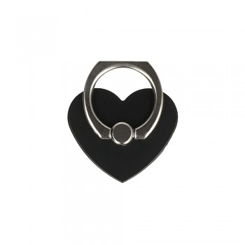 Prsten - držák HEART - Black